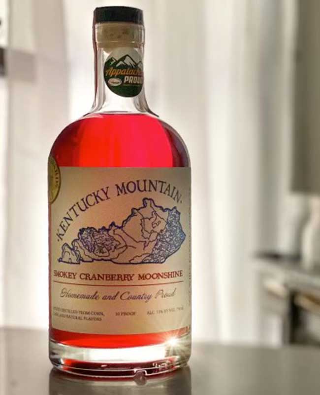 Kentucky Mountain Smokey Cranberry Moonshine